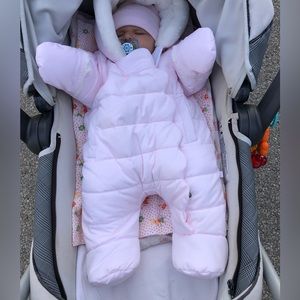 Jacadi. Very warm winter jacket. Fits 0-9 months.